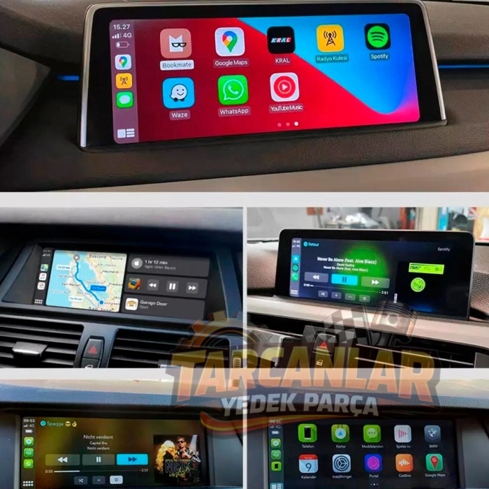 Bmw 2013-2016 NBT Sistem Araçlar İçin Orijinal Ekran Kablosuz Carplay Video İzleme Kamera İnterface